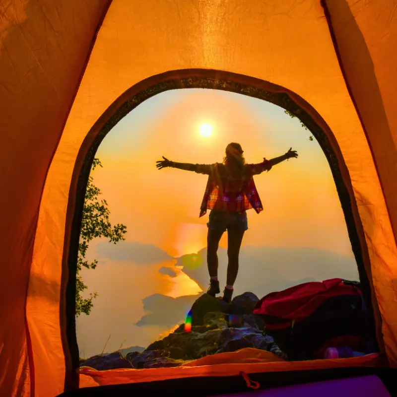 Camping activity